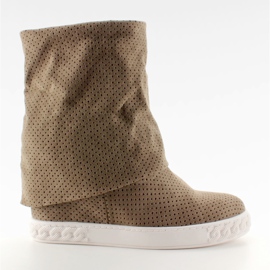 Openwork casadejki roll-up Green brun