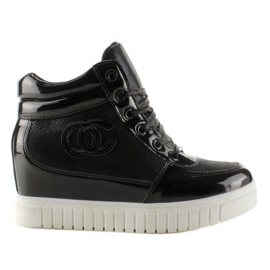 Chanelki NB83P Svarta sneakers