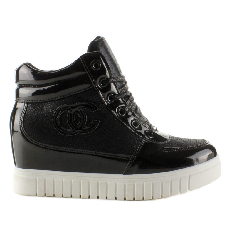 Chanelki NB83P Svarta sneakers