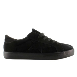 Sammet BL70P Svarta sneakers