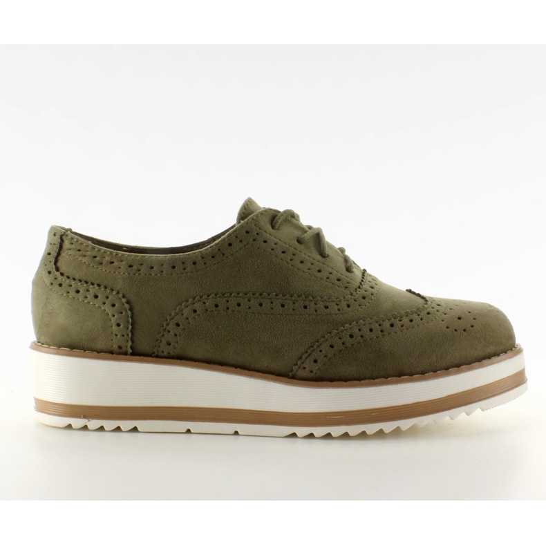 Mockasiner på den höga T256 Green grön