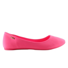 Ballerinor på den färgglada sulan 11038 Rosa