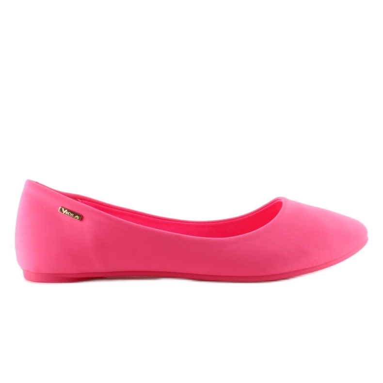 Ballerinor på den färgglada sulan 11038 Rosa