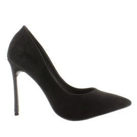 Eleganta pumps med originalklackar svart