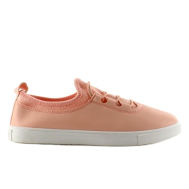 Mjuka sneakers med 8-10 Rosa resårer