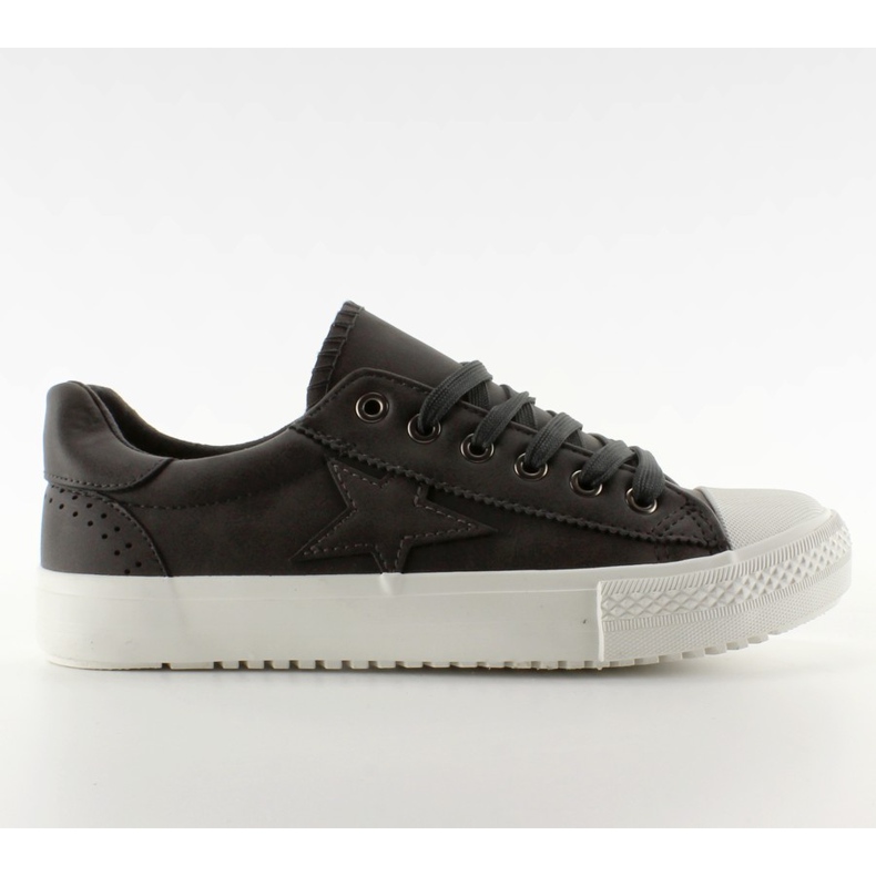 Sneakers med stjärna BL71p D. Grå