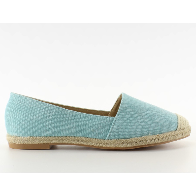 Espadrillor med linne tåhätta JH23P L. Blå