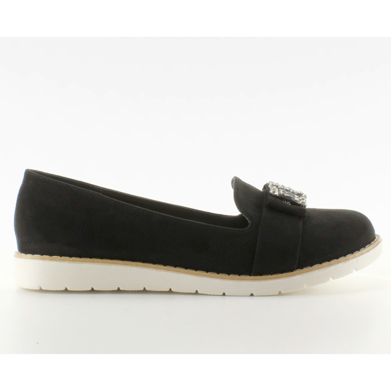 Pastell Suede T245 Black Moccasins svart