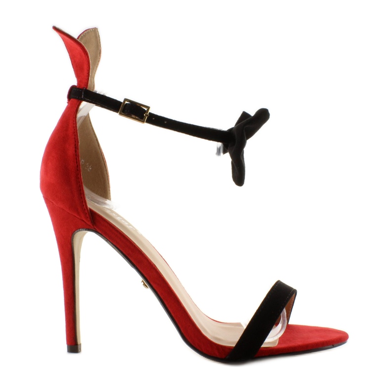 Sandaler på en stift med öron ZJ-15P Röd