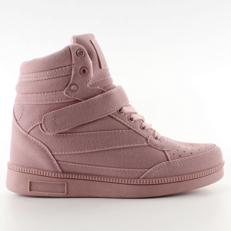 Suede sneakers Liluu XW33268 Pink Suede rosa