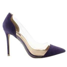 Stift med transparenta sidor 5049 Lila violett