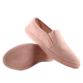 Mjuka sneakers slip-on JX40P rosa