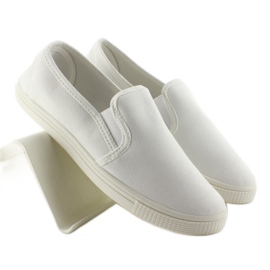 Mjuka slip-on sneakers JX40P vita