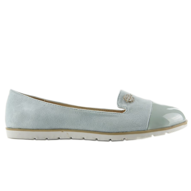 Pastell loafers lordsy 7111 blå