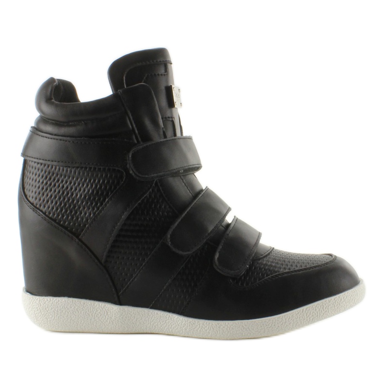 Ansiktssneakers high top JT35 svart