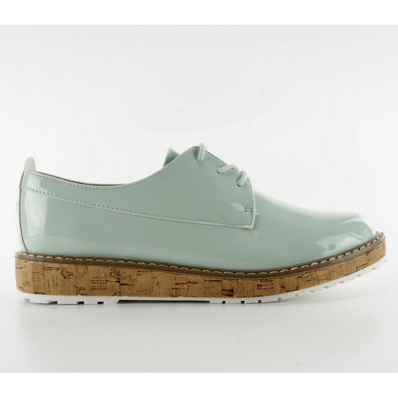 Loafers med läderinredning 7153 Blå