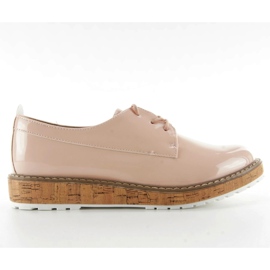 Mockasiner med läder inuti 7153 Rosa