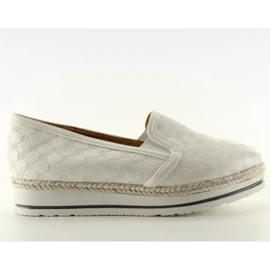 Slipony på high-tech 6068 White vit