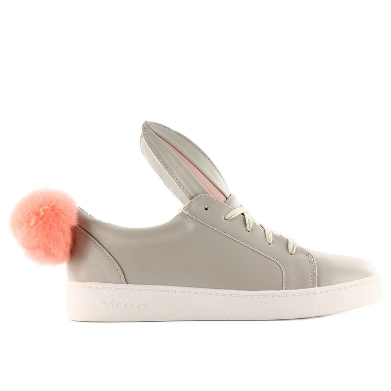 Bunny Sneakers With Damage 7117 Grå