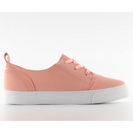 Sneakers med tjock A-109 Pink rosa