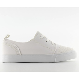 Sneakers med tjocka sulor A-109 vit