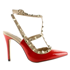 Dubbar med dubbar Valentina 1166 röd