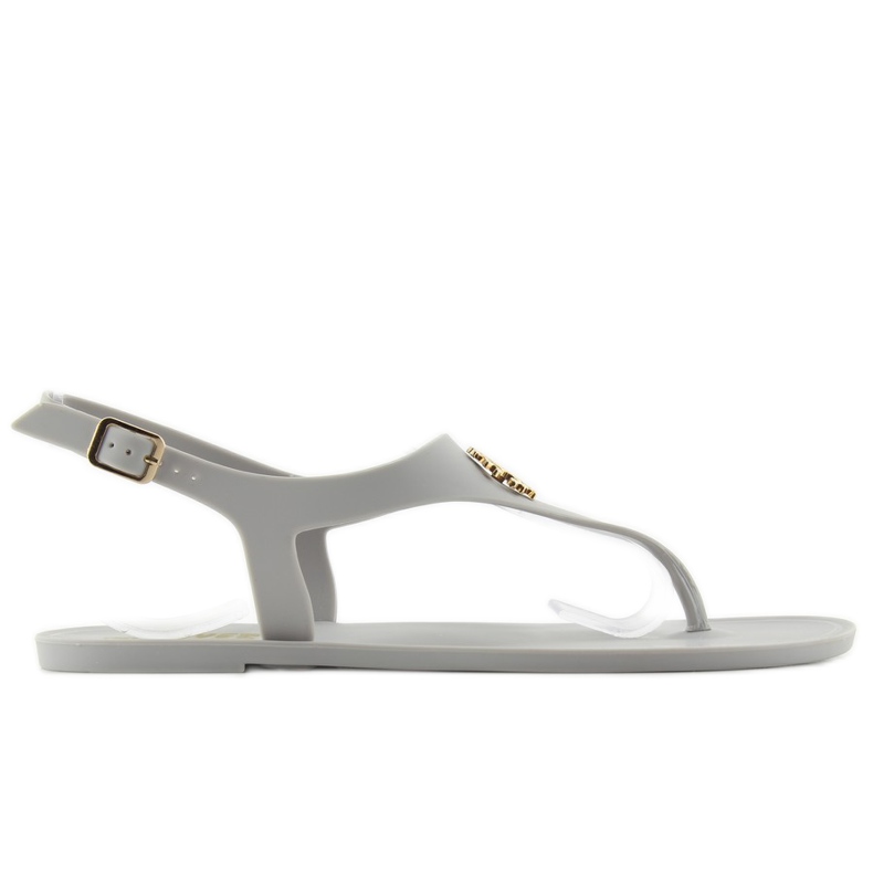 Sandaler flipflops meliski KM101 L. grå