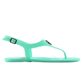 Sandaler flipflops meliski KM101 S. blå