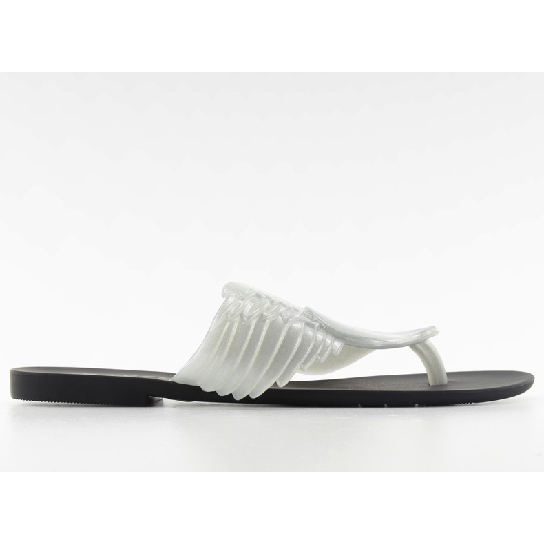 Meliski Flygande hjärta KM116 SVART / SILVER vit