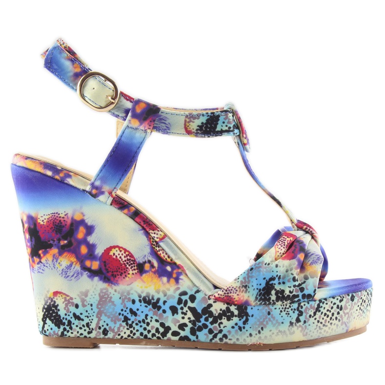 Satin kilasandaler 903 blå