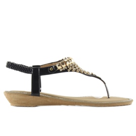 Sandaler rikt dekorerade 2017-32 svarta