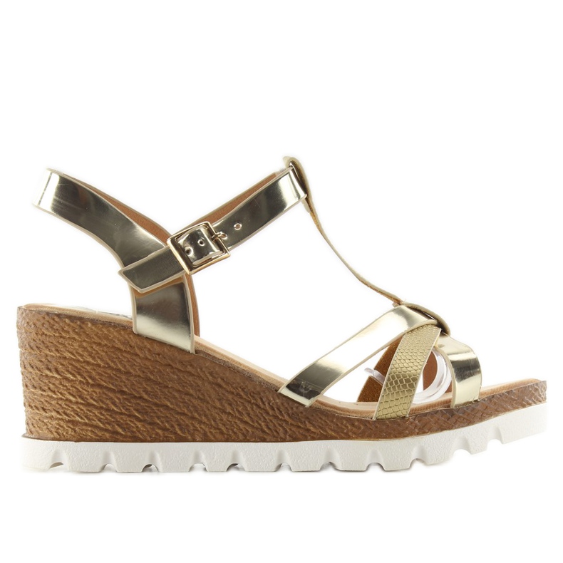 Kilsandaler FD-76 guld gyllene