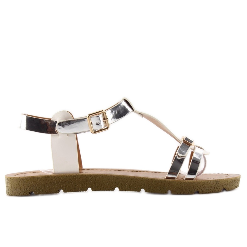 Damsandaler JK-60 Vit grå