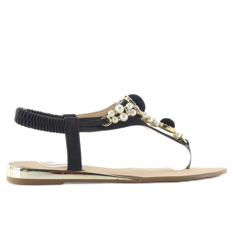 Eleganta flipflops d579 svart