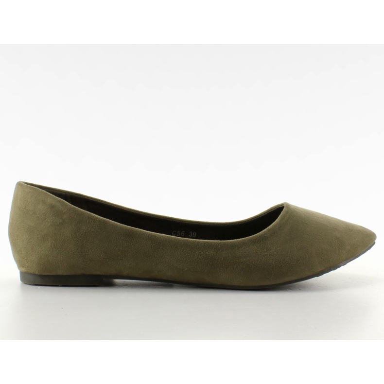 Smidig ballerinas mild C56 Olive Spike grön