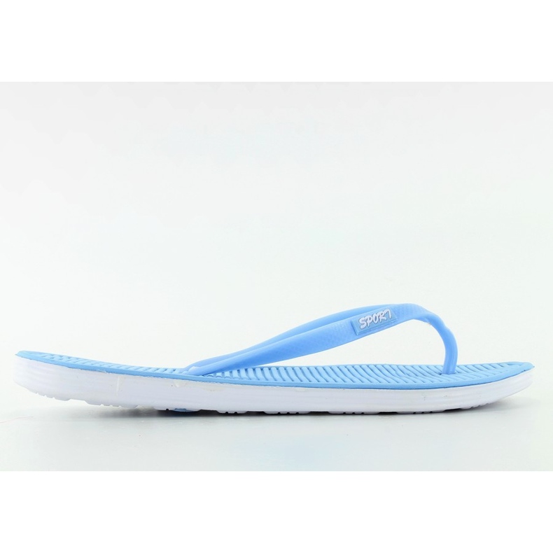 Pastell pool tofflor J1507 Blue blå