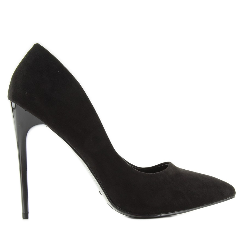 Klassiska pumps på stilettklack b3968j-pb Svart