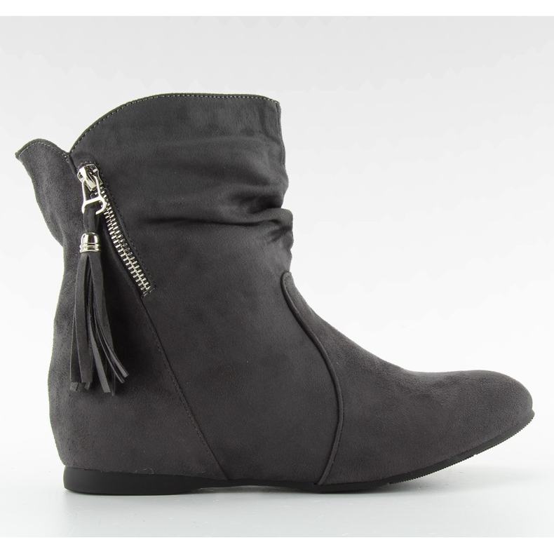 Påsar med dekorativ dragkedja PE102 grå