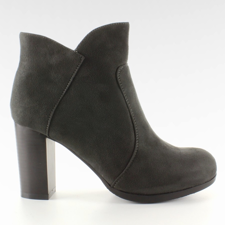 Snygga 6075-pg Gråa högklackat