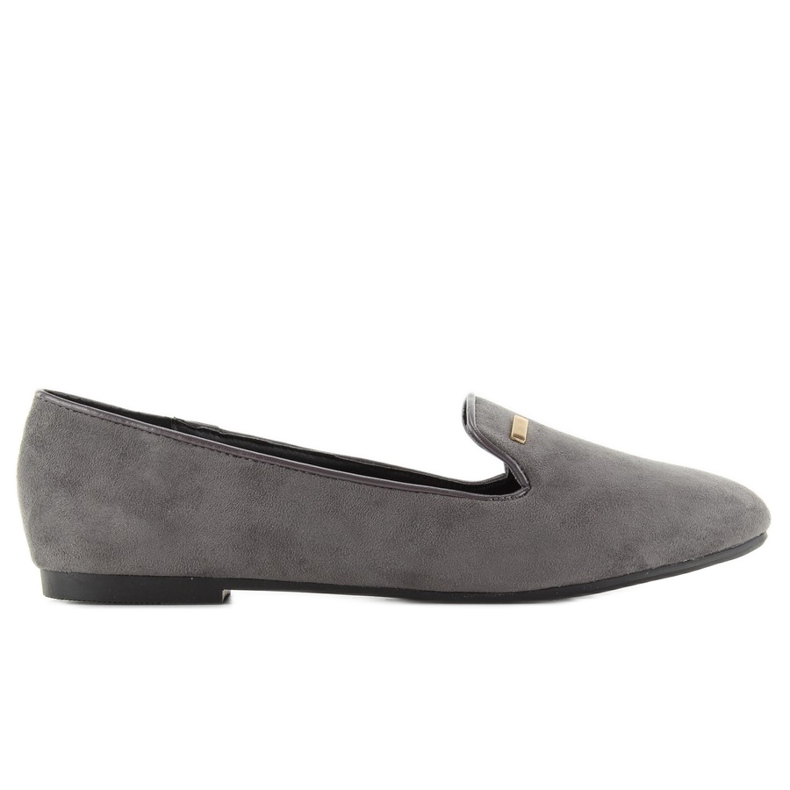 Klassisk mocka lj-1a79 grå lords