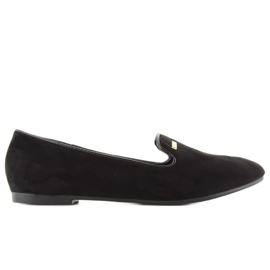 Klassisk mocka lj-1a79 svart lord