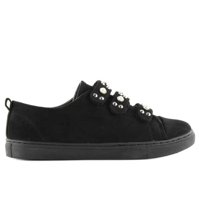 Sneakers med l1078 Svarta pärlor