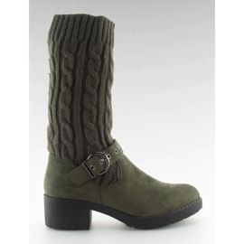 Garnstövlar NC109 grön