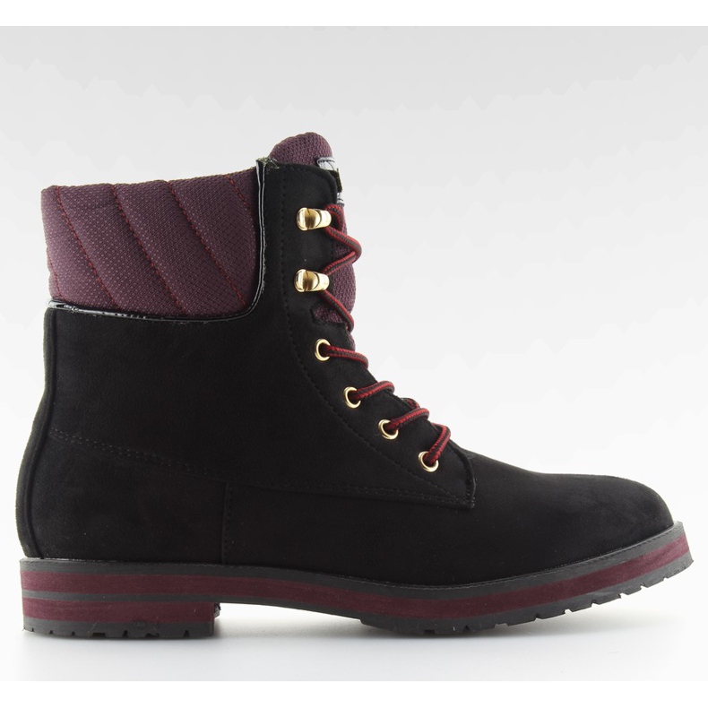 Svart mocka damskor WD38 Svart