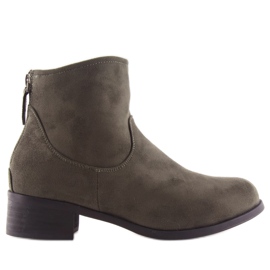 Chelsea Boots Mocka Grön W117 Grön