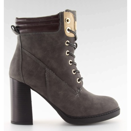 Trästövlar grå NS05P grå