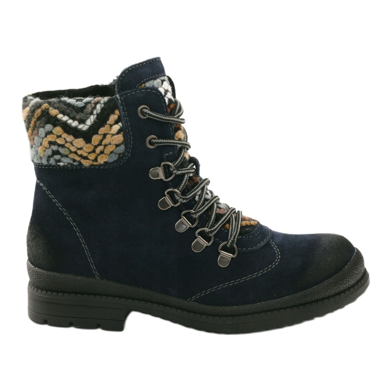 Läderisolerade arbetare Filippo 393 marinblå