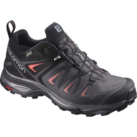 Trekkingskor Salomon X Ultra 3 W L39868500 svart grå