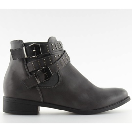 Grå Jodhpur stövlar grå pe153p grå