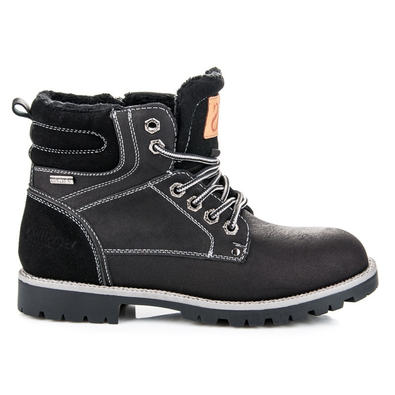 Vices New Collection Trappers med dragkedja svart